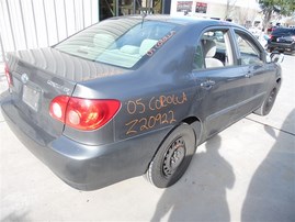 2005 TOYOTA COROLLA CE GRAY 1.8 AT Z20922